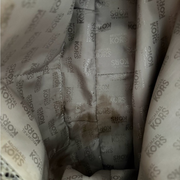 Michael Kors Python Pattern Shoulder Bag - Picture 8 of 12